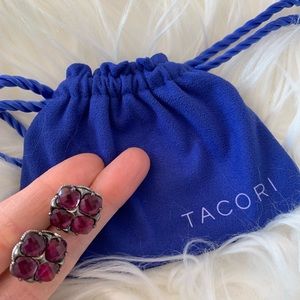 Tacori Red Quartz Earrings